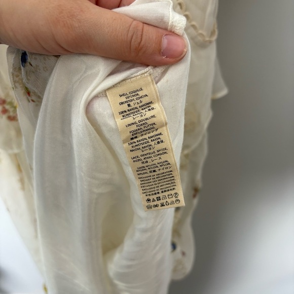 Free People Magnolia Floral Maxi Dress in Ivory - Picture 11 of 11